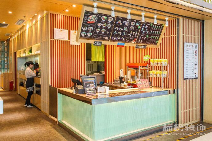 布蘭諾奶茶門(mén)店裝修奶茶店裝修公司怎樣選？